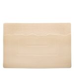 Duetto Beige – Rectangular Plate
