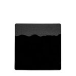 Duetto Black – Square Plate 28cm