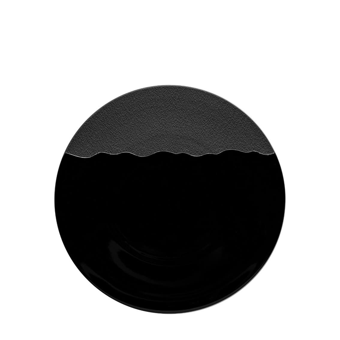 03-2-2.jpg Duetto Black – Round Plate 31cm - Image 1