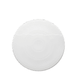 Duetto White - Round Flat Plate