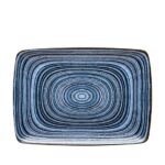 Swirl - Rectangular Plate 34cm
