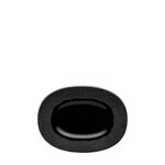 Duetto black – Oval Platter 24cm