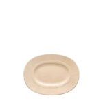 Duetto Beige – Oval Platter 24cm