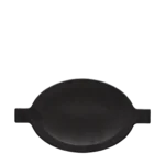 Wings Black – Oval Lid