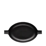 Wings Black – Oval Pot